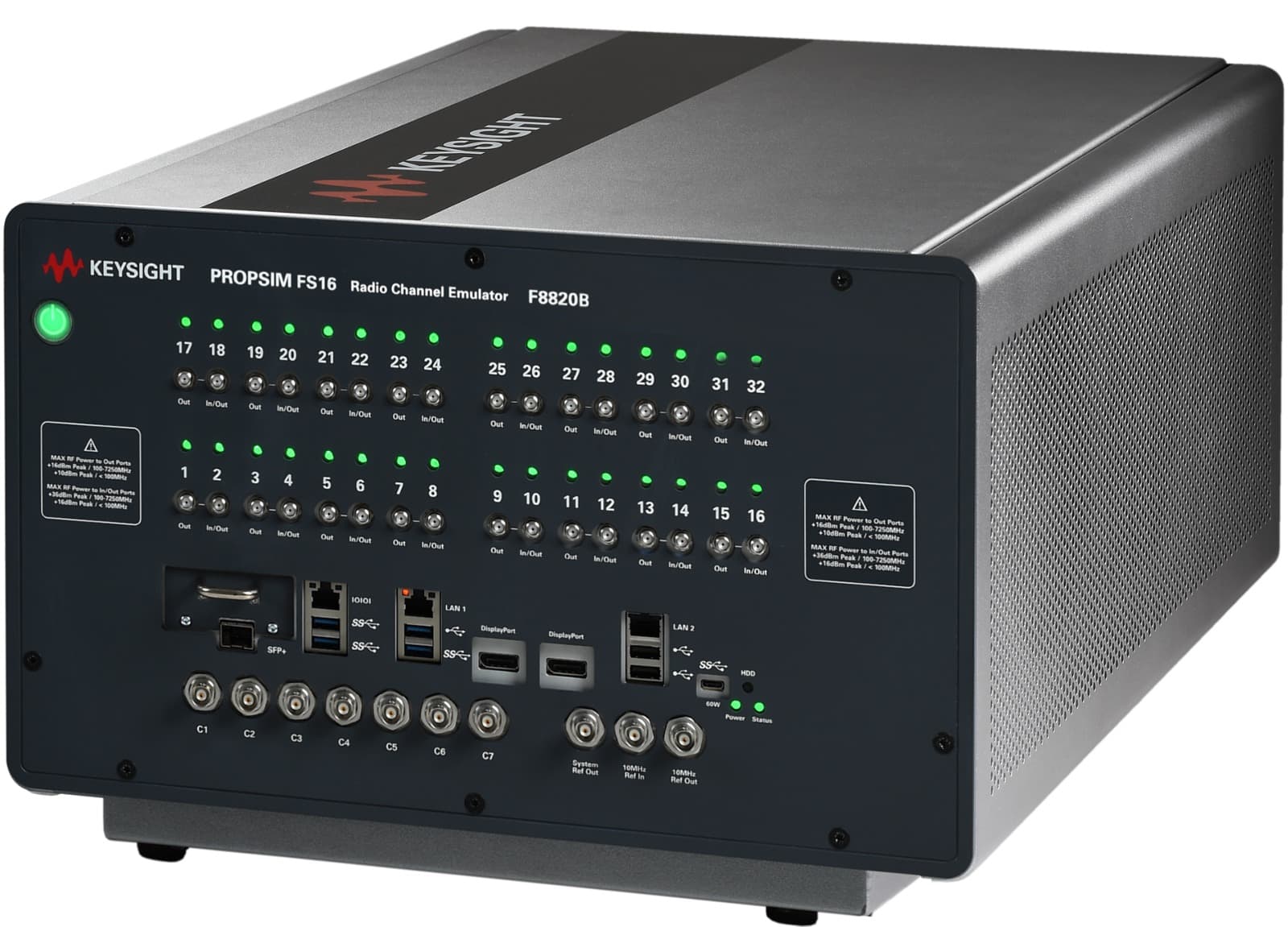 Máy giả lập kênh vô tuyến Keysight PROPSIM FS16 F8820B Máy giả lập kênh vô tuyến Keysight PROPSIM FS16 F8820B