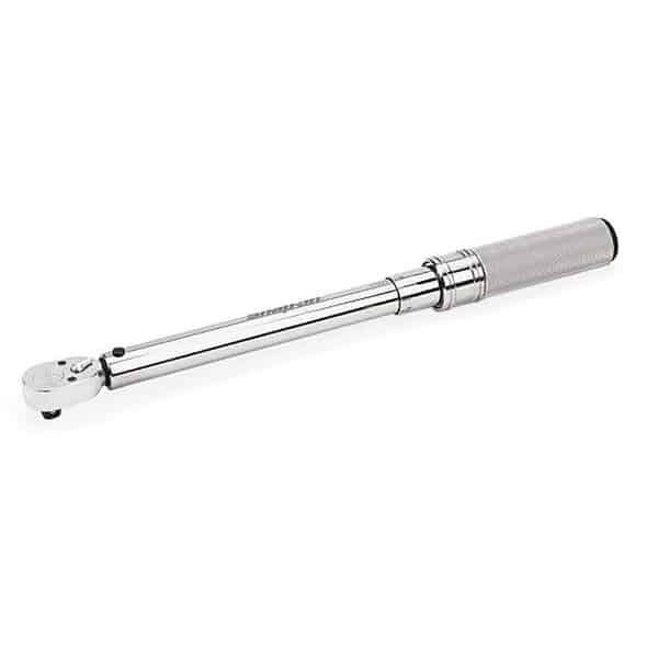 1/4" Drive Newton Meter Adjustable Click-Type Fixed Ratchet Torque Wrench (1-6 N•m) QD1RN6B