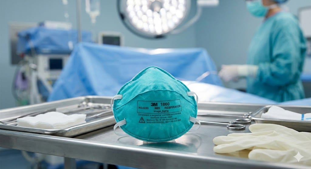 Khẩu trang 3M 1860 N95 Khẩu trang 3M 1860 N95