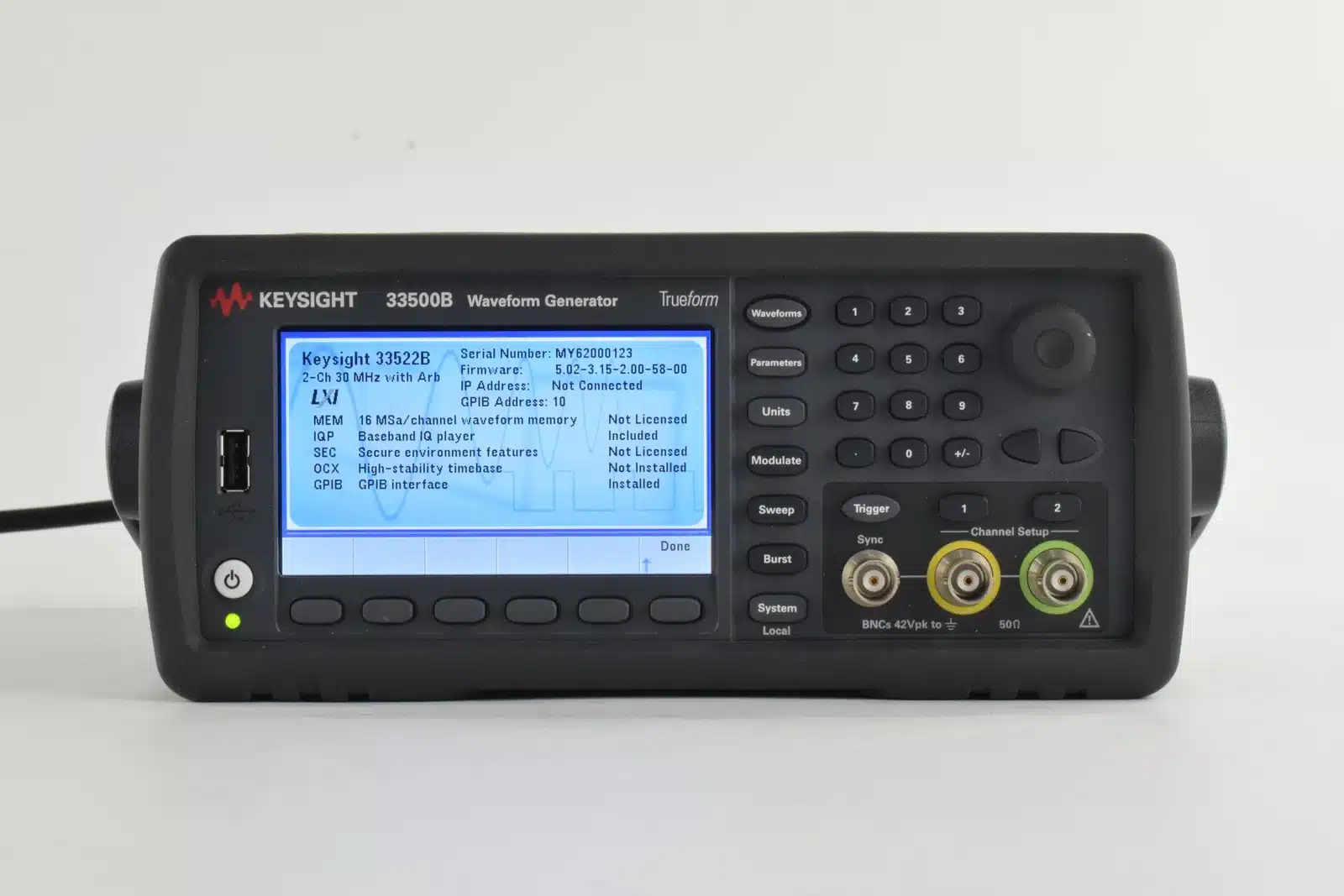 keysight-33500B Máy phát hàm Trueform Keysight 33500B